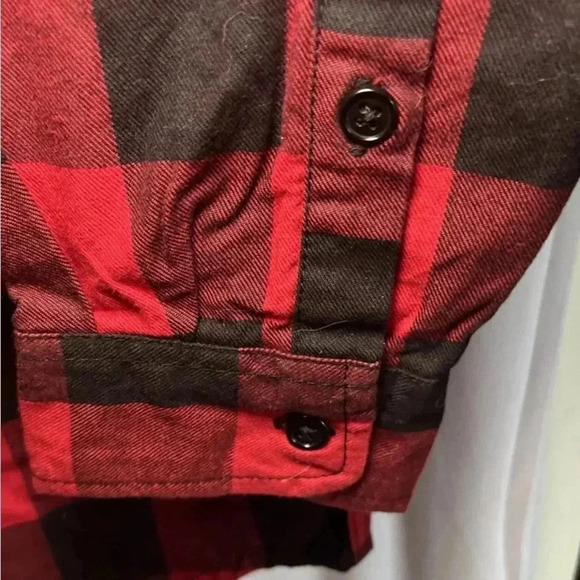NWT RASCO FR Shirt Mens Large Buffalo Plaid Long Sleeve Flame Resistant Button - Picture 11 of 15